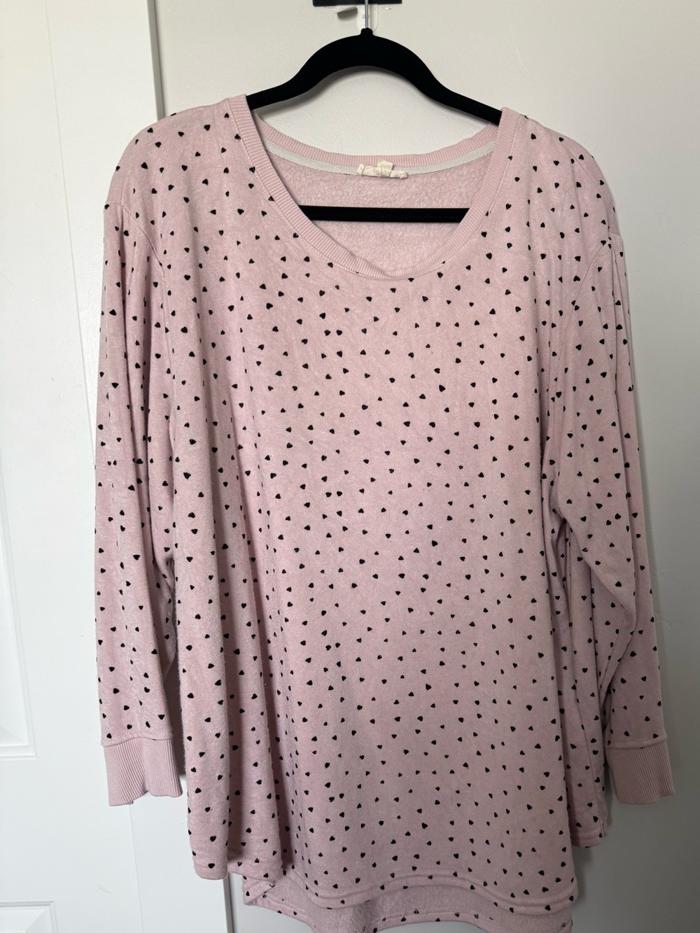 Jane and Delancey Blush Pink Knit Top